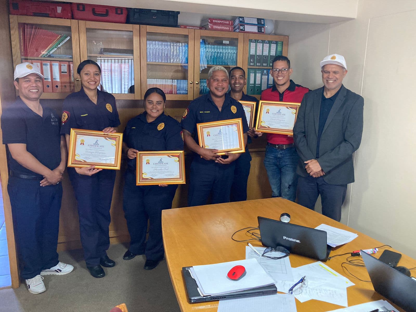 Certificate awards ceremony