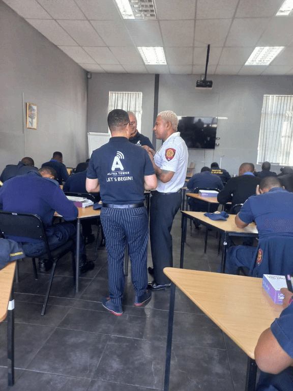 ALPHA TOWER team facilitating